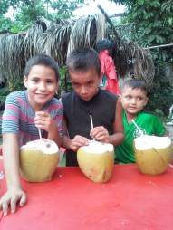 Flores Kids w Coconuts
